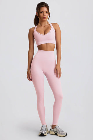 Super Sculpt Seamless High-Waist Leggings in Powder Pink