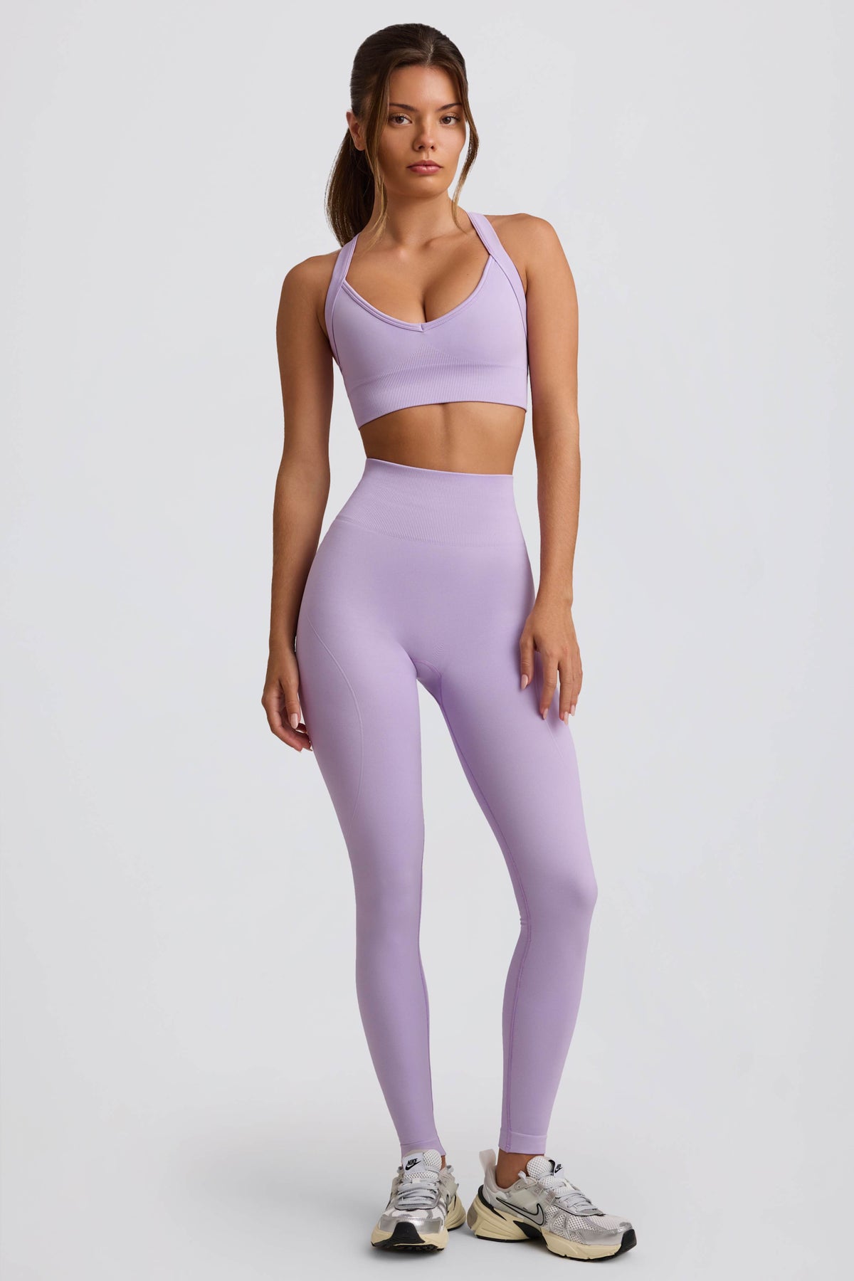 Super Sculpt Seamless High-Waist Leggings in Soft Lilac