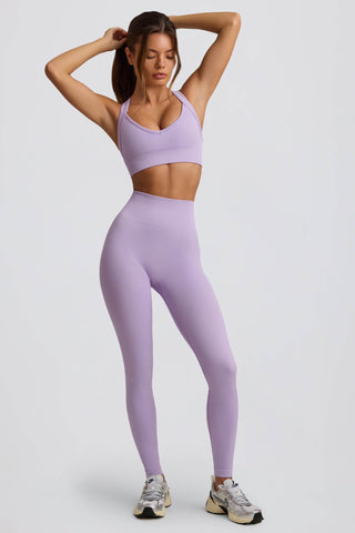 Super Sculpt Seamless High-Waist Leggings in Soft Lilac