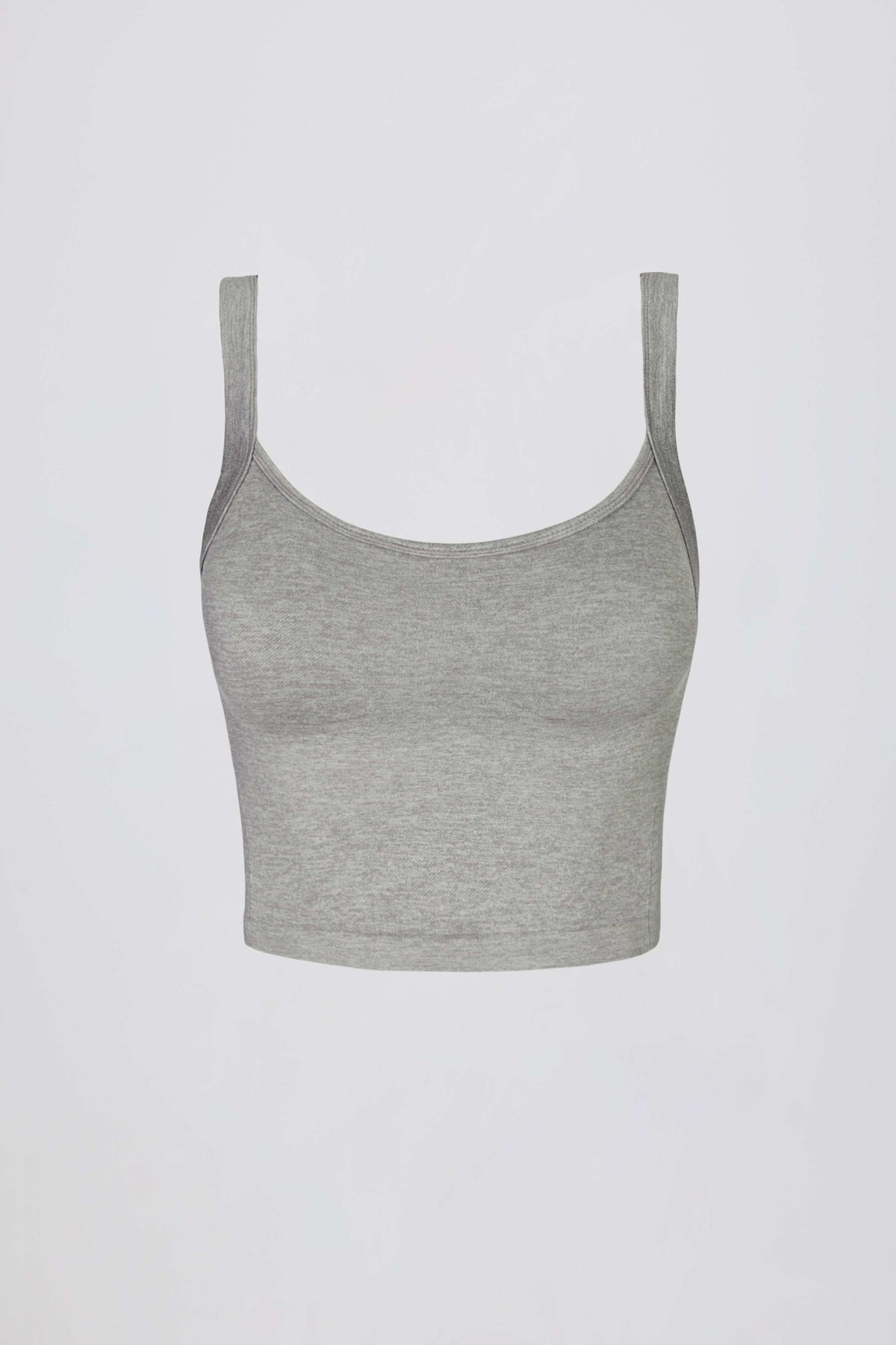 Super Sculpt Seamless Longline Camisole Top in Grey Marl