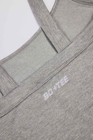 Super Sculpt Seamless Longline Camisole Top in Grey Marl