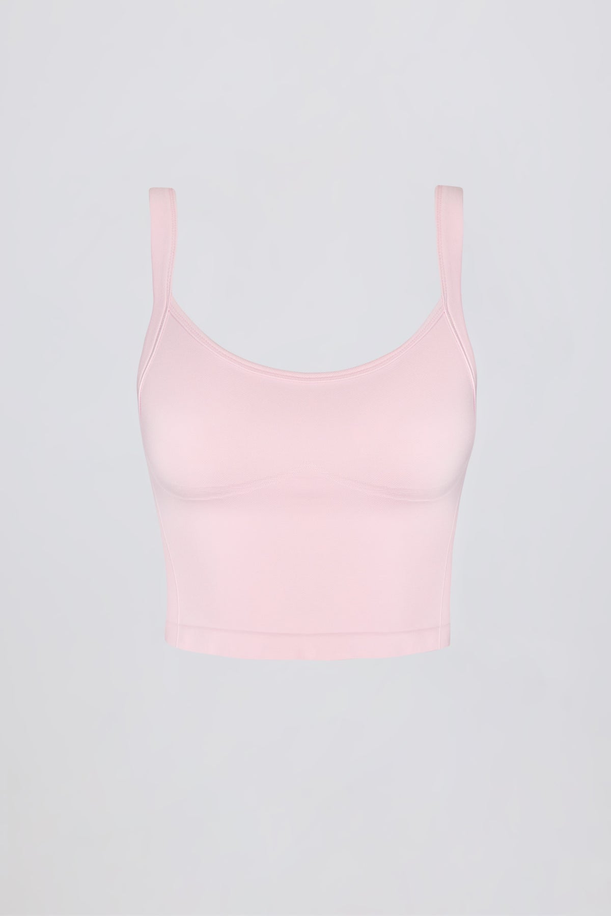 Super Sculpt Seamless Longline Camisole Top in Powder Pink