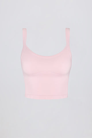 Super Sculpt Seamless Longline Camisole Top in Powder Pink