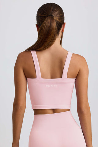 Super Sculpt Seamless Longline Camisole Top in Powder Pink