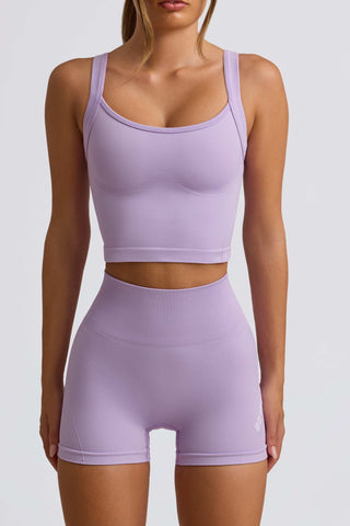 Super Sculpt Seamless Longline Camisole Top in Soft Lilac