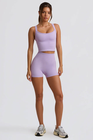 Super Sculpt Seamless Longline Camisole Top in Soft Lilac