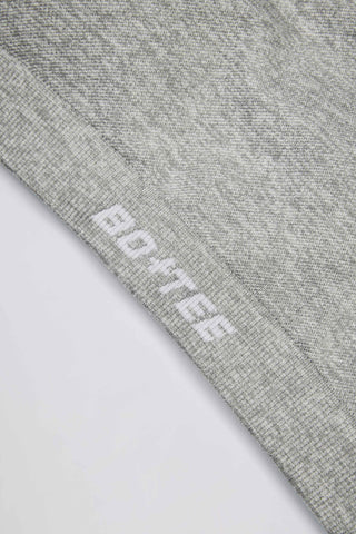 Super Sculpt Seamless Backless Sports Bra in Grey Marl