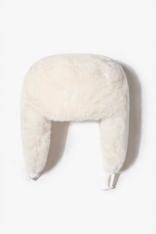 Faux-Fur Trapper Hat in Ice