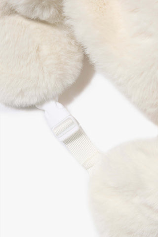 Faux-Fur Trapper Hat in Ice