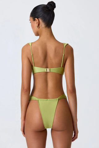 Cheeky Bikini Bottoms in Pear Green