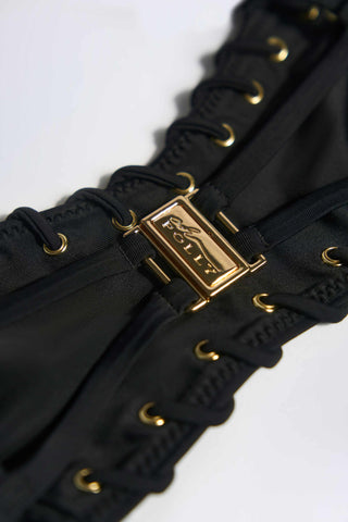 Bandeau Bikini Top in Black