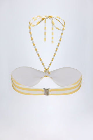 Multiway Bikini Top in Lemon