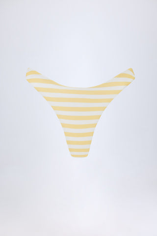 Cheeky Bikini Bottoms in Lemon