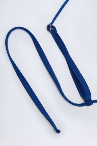 Triangle Bikini Top in Marine Blue