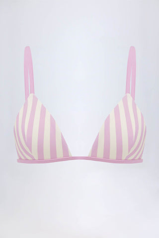 Triangle Bikini Top in Mauve