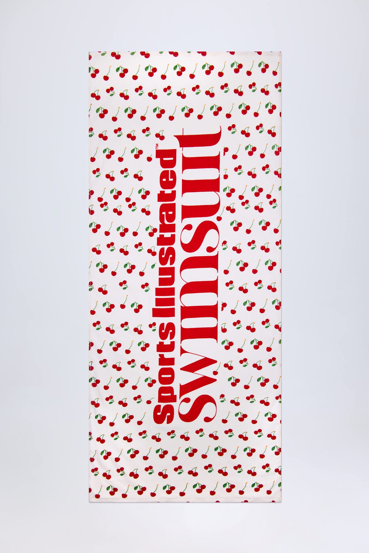 Logo Beach Towel in Cherry Print