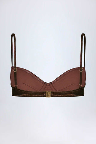 Underwired Bikini Top in Bronze