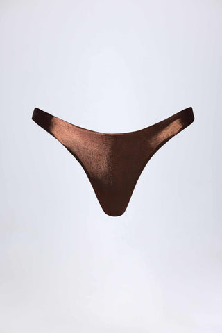 Cheeky Bikini Bottoms in Bronze