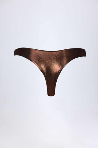 Cheeky Bikini Bottoms in Bronze