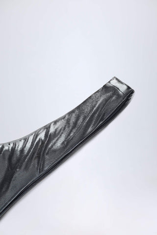 Cheeky Bikini Bottoms in Silver